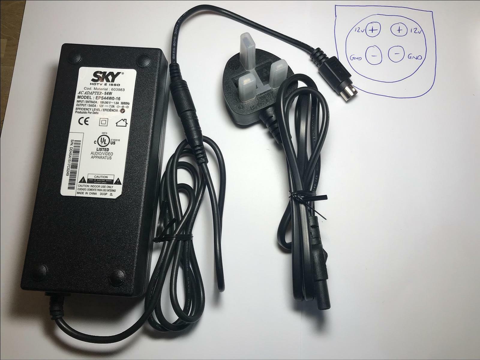 *Brand NEW* Li Shin International Enterprise Corp.12V 7.0A Ac Adapter EPS44WO-16 0451B1270 POWER Supply